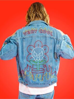 NWT Cool Shirtz Play Cool Real Denim Jacket